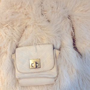 BCBG Generation White Cross Body Purse Bag